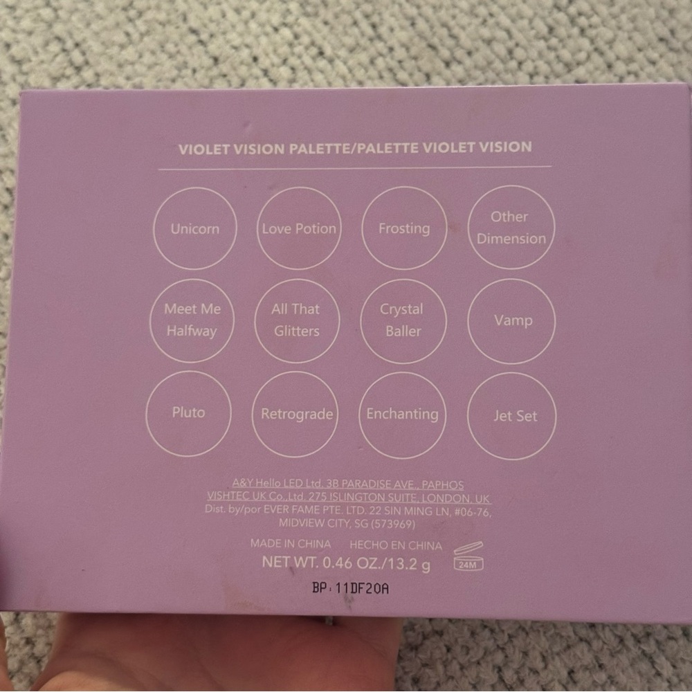 MAC solar glow times nine mini eye shadow palette and sheglam violet palette - Picture 6 of 7